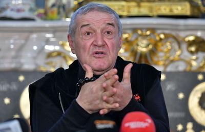 Gigi Becali, prima reacție după ce a văzut cu cine poate juca FCSB în play-off-ul Ligii: „Poate mă duc acolo la meci”