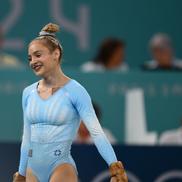Sabrina Voinea finala olimpică la sol Paris 2024 Foto: Raed Krishan (Paris)