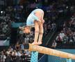 Sabrina Voinea finala olimpică la bârnă Paris 2024 Foto: Raed Krishan (Paris)