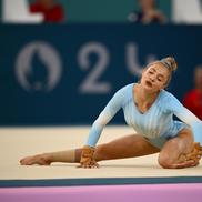 Sabrina Voinea finala olimpică la sol Paris 2024 Foto: Raed Krishan (Paris)