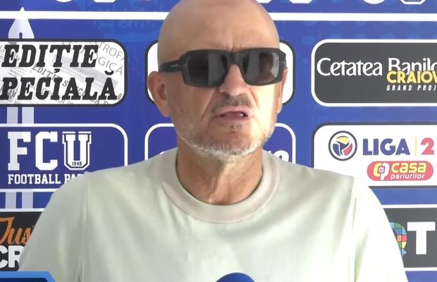 FCU Craiova, într-o situație dramatică. Adrian Mititelu a făcut astăzi anunțul