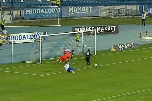 Davordzie a înscris unicul gol din Poli Iași - Ceahlăul