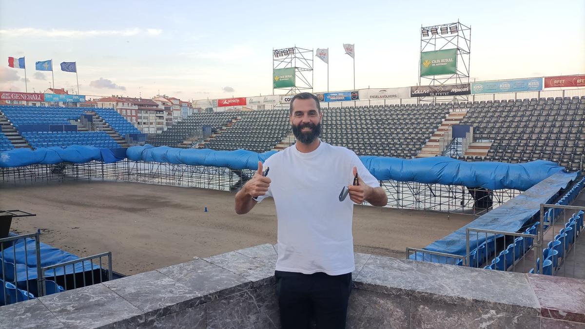Imagini fenomenale cu turneul de tenis pe plajă din Luanco