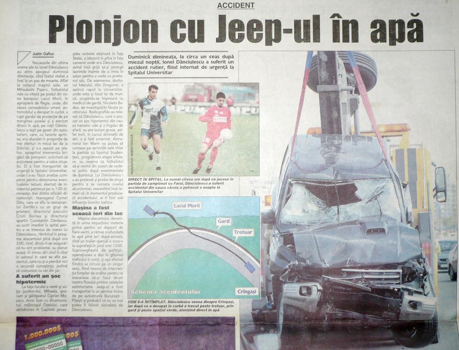 ProSport despre incidentul cu Dănciulescu în prim-plan Viața de noapte a unui dublu campion cu Dinamo: „Știți ce făceam când a căzut Dănciulescu în Dâmbovița?” + „Femeia dezbrăcată de pe tricou...”