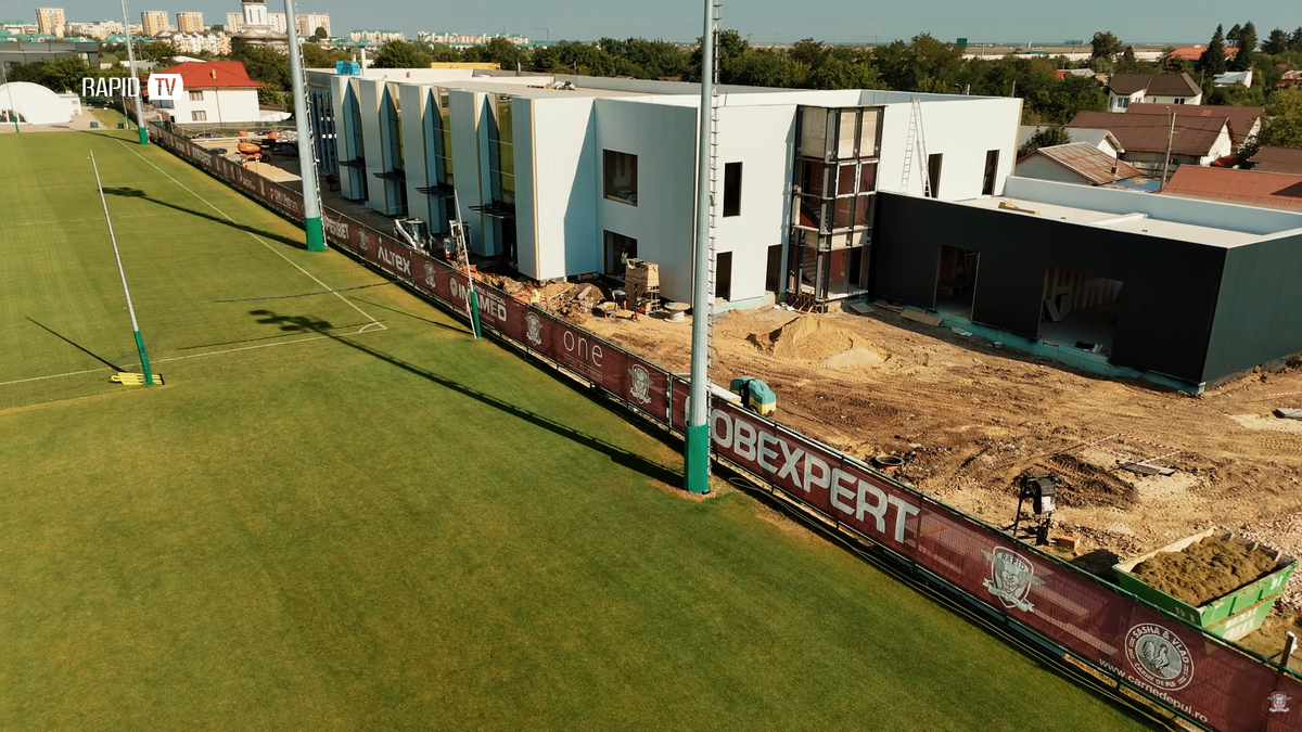 Lucrări la Centrul de Antrenament Rapid - Mobexpert