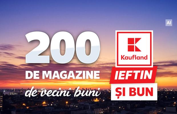 „200 de magazine, 200 de vecini buni”: Kaufland sărbătorește pragul de 200 de magazine cu premii, surprize și reduceri