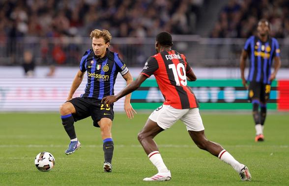 Milan - Inter 1-1 » Rivalele milaneze au dat-o la pace în Derby della... Perth! Emoții pentru Chivu