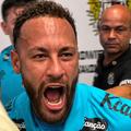 Neymar a făcut scandal după Remo - Santos / Imagine editată cu ajutorul inteligenței artificiale