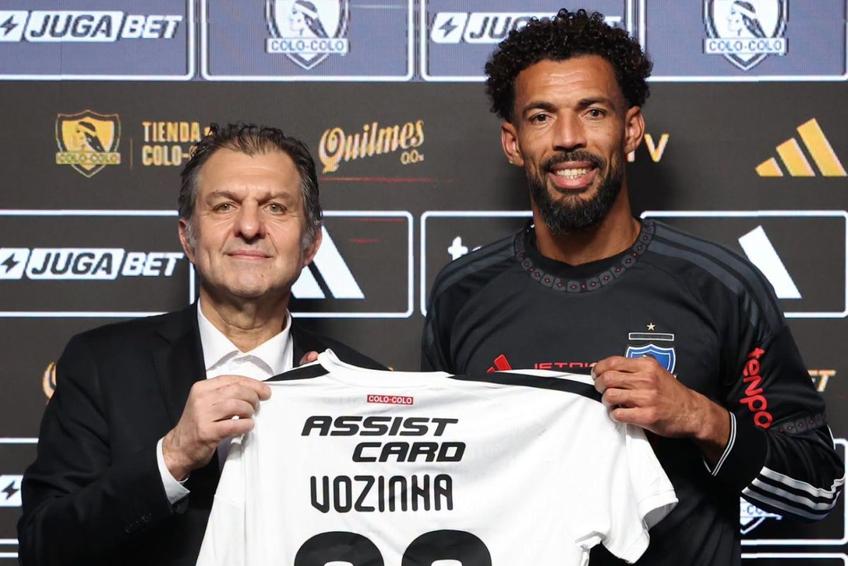Vozinha, prezentat oficial la Colo-Colo // foto: facebook @Colo-Colo