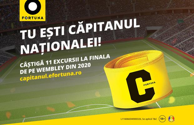 Tu ești Căpitanul! Poartă banderola și du-te pe Wembley la finala din 2020!