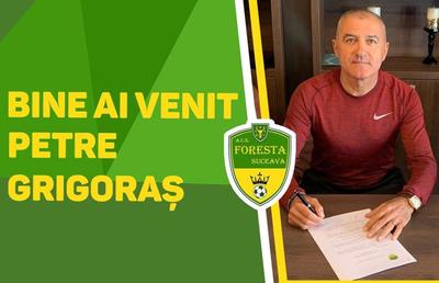 Petre Grigoraș revine! A semnat astăzi cu Foresta Suceava din Liga 3