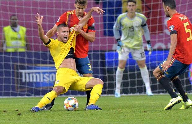 ROMÂNIA - SPANIA 1-2 / GSP LIVE VIDEO: Dumitru Dragomir: „Contra și Tătărușanu au făcut ca scorul să nu fie exagerat” + Bratu: „Pușcaș ar trebui să ia cea mai mare notă”