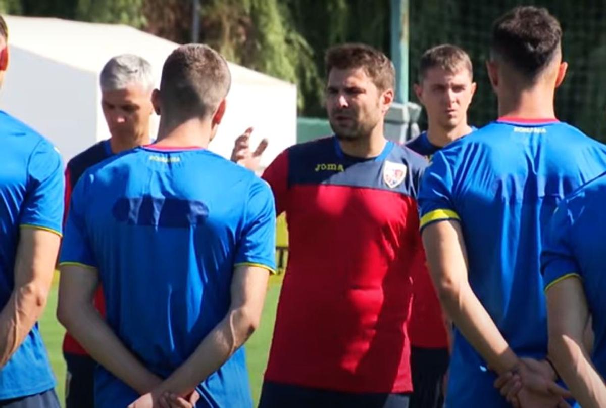 ROMÂNIA U21. Discursul cu care Adi Mutu și-a mobilizat jucătorii: „După cum știți, mie nu-mi plac jumătățile de măsură”