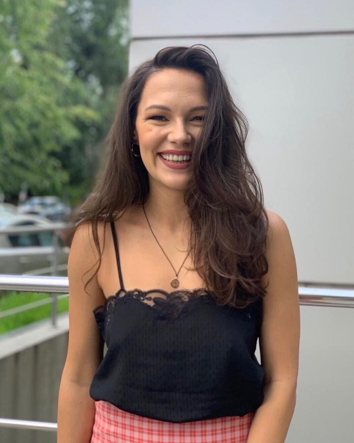 GALERIE FOTO Fie vreme bună, fie vremea rea. Ioana Scărlătescu e noua prezentatoare de la Antena 1