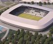 FOTO Oradea ar putea avea un stadion nou » Proiect de anvergură: un întreg complex sportiv cu hotel și tribună flexibilă