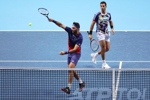 Horia Tecău și Jean-Julien Rojer în acțiune FOTO Guliver/GettyImages