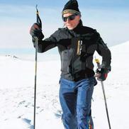 Adept al cantonamentelor la altitudine, pe schiuri, la Piatra Arsă FOTO Cristi Preda