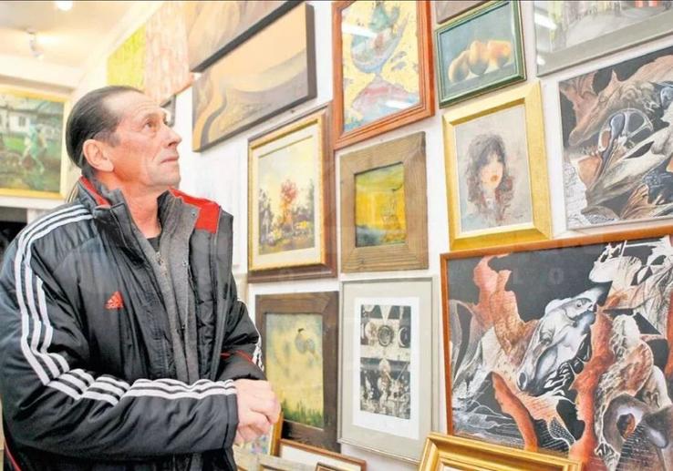 Ivan Patzaichin era un obișnuit al galeriilor de artă  / foto: Gazeta Sporturilor