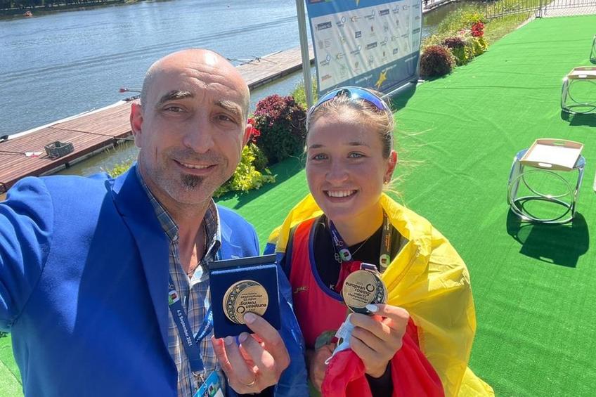 Simona Radiș a câștigat titlul european la simplu și 8 +1