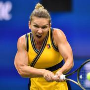Simona Halep la US Open, foto: AFP