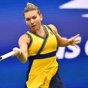 Simona Halep la US Open, foto: AFP