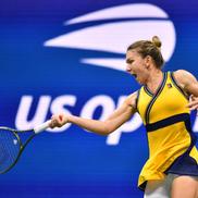 Simona Halep la US Open, foto: AFP