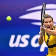 Simona Halep la US Open, foto: AFP