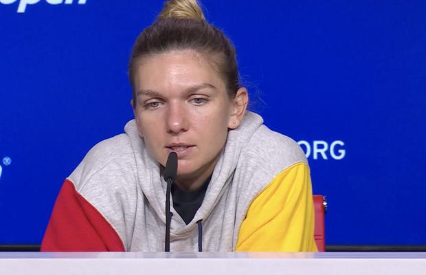 Întrebare delicată pentru Simona Halep la conferință: „Tu cum reușești să îți menții echilibrul mintal?”