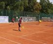 Daniel Niculae și Vasile Maftei joacă tenis la competiția organizată de Dan Șucu