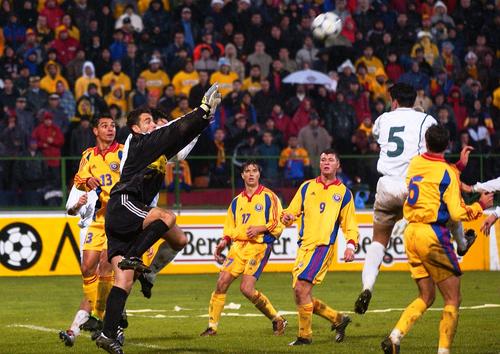 Returul barajului România - Slovenia pentru CM 2002, foto: GSP
