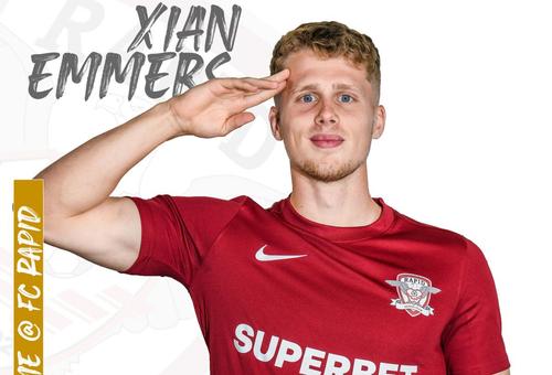 Xian Emmers / foto Facebook @FC Rapid 1923