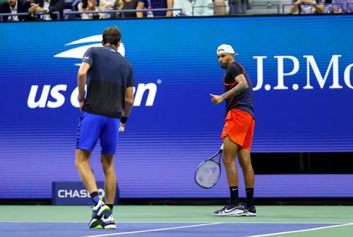 Nick Kyrgios a trecut de Medvedev în optimi la US Open/ foto Imago Images