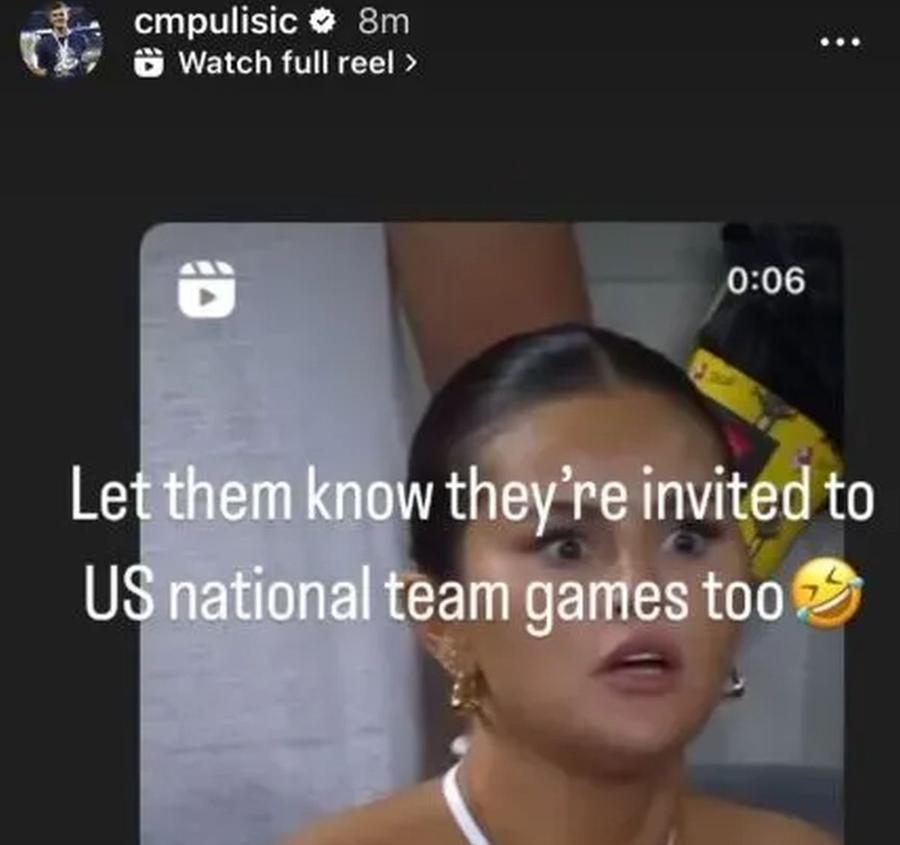 Postarea lui Christian Pulisic Nu s-a abținut! Starul Statelor Unite le-a bătut obrazul vedetelor care s-au înghesuit la meciurile lui Messi: „Să știe că sunt invitați și la noi”