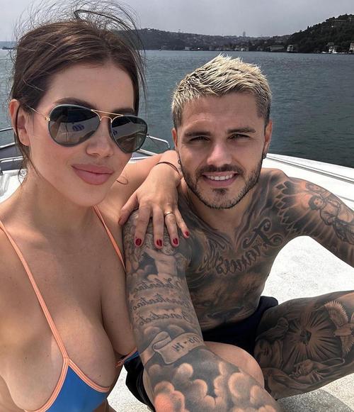 Mauro Icardi și Wanda Nara. Foto: Instagram