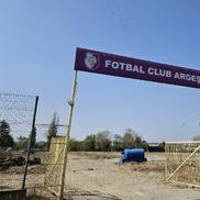 Peisajul e dezolant pe amplasamentul vechiului stadion din Pitești / FOTO: Remus Dinu (GSP)
