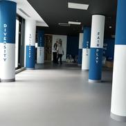 Mesajele războinice din interiorul Academiei Hagi / foto: Andrei Crăițoiu (GSP)