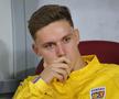 Louis Munteanu s-a accidentat la încălzire înainte de România - Canada / Foto: Ionuț Iordache GSP