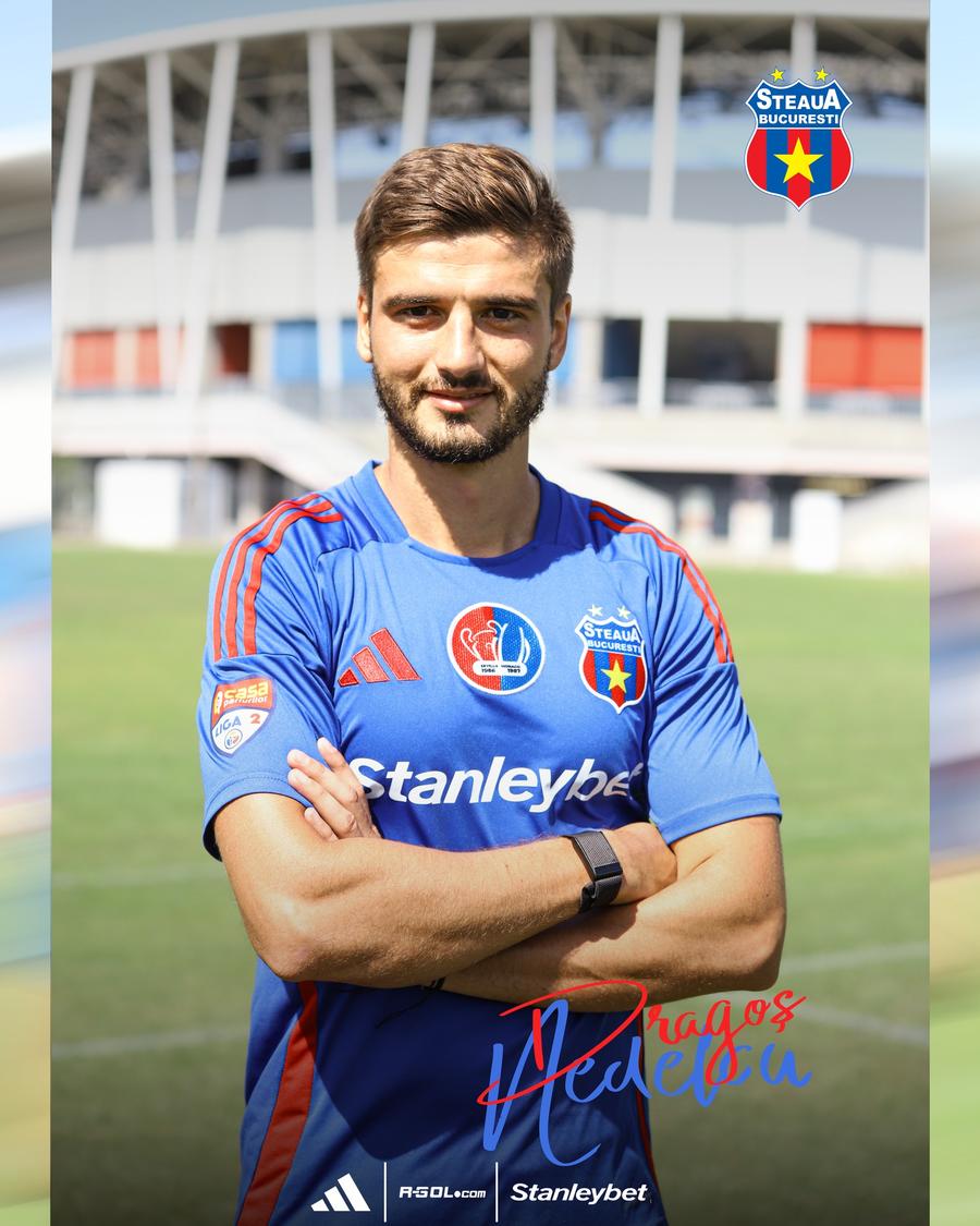 Dragoș Nedelcu, negocieri avansate cu Steaua! Prima poză în tricoul roș-albastru: „Un club mare, condiții excelente”