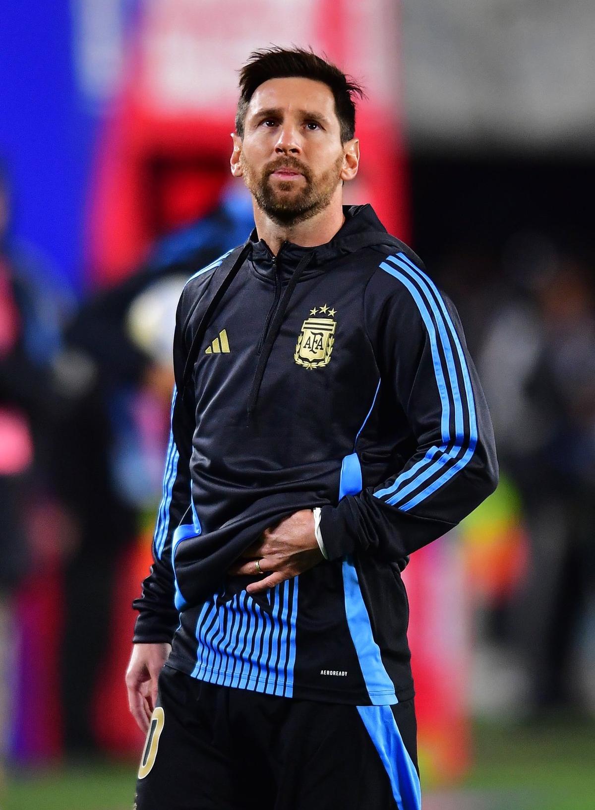 Lionel Messi a izbucnit în lacrimi înainte de Argentina - Venezuela