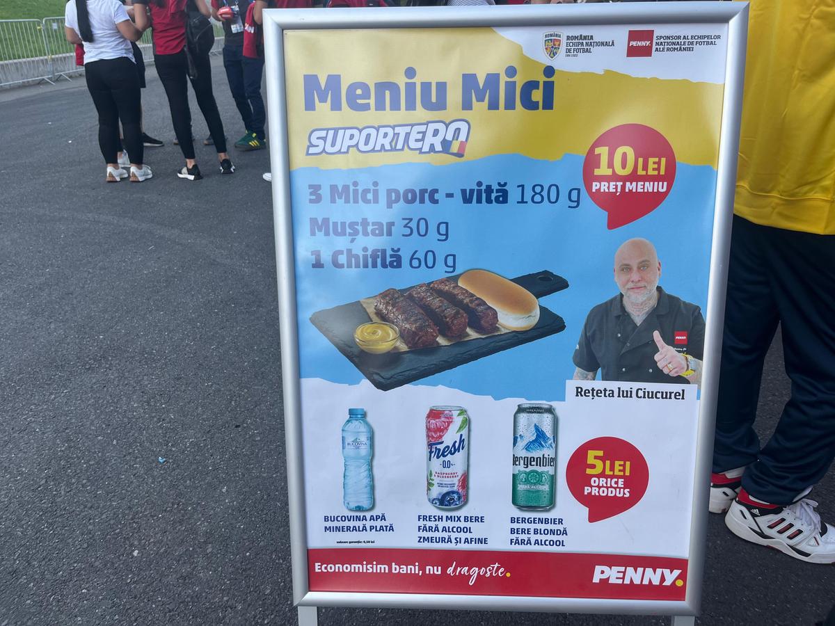 Imagini de la Arena Națională, înainte de România - Canada