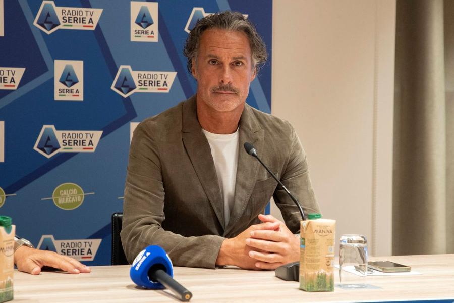 Fabio Galante, la postul de radio-tv înființat de Liga italiană Serie A / Foto: Imago Fostul elev al lui Lucescu la Inter face dezvăluiri picante: „Dacă aș fi fost urât, aș fi avut o carieră mai bună” + „Știți ce făcea Ronaldo înaintea meciurilor?”