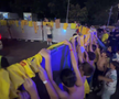 Scene penibile: generația de suflet, ascunsă de copii prin garduri de doi metri! Ce nu s-a văzut la TV, după umilința din România - Canada