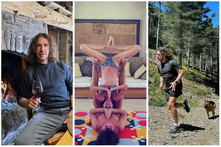 Carles Puyol, în diverse ipostaze