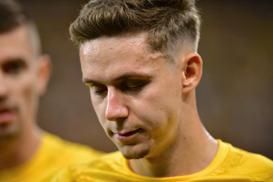 Louis Munteanu s-a accidentat la încălzire înainte de România - Canada / Foto: Cristi Preda GSP Dezamăgit de Louis Munteanu: „În momentul în care îți iei jucăriile și pleci...”