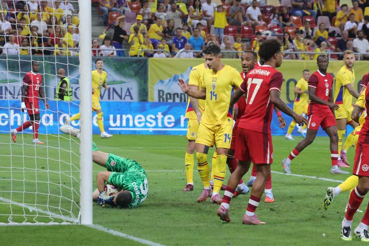 România - Canada, amical pe Arena Națională/ foto: Ionuț Iordache (GSP)