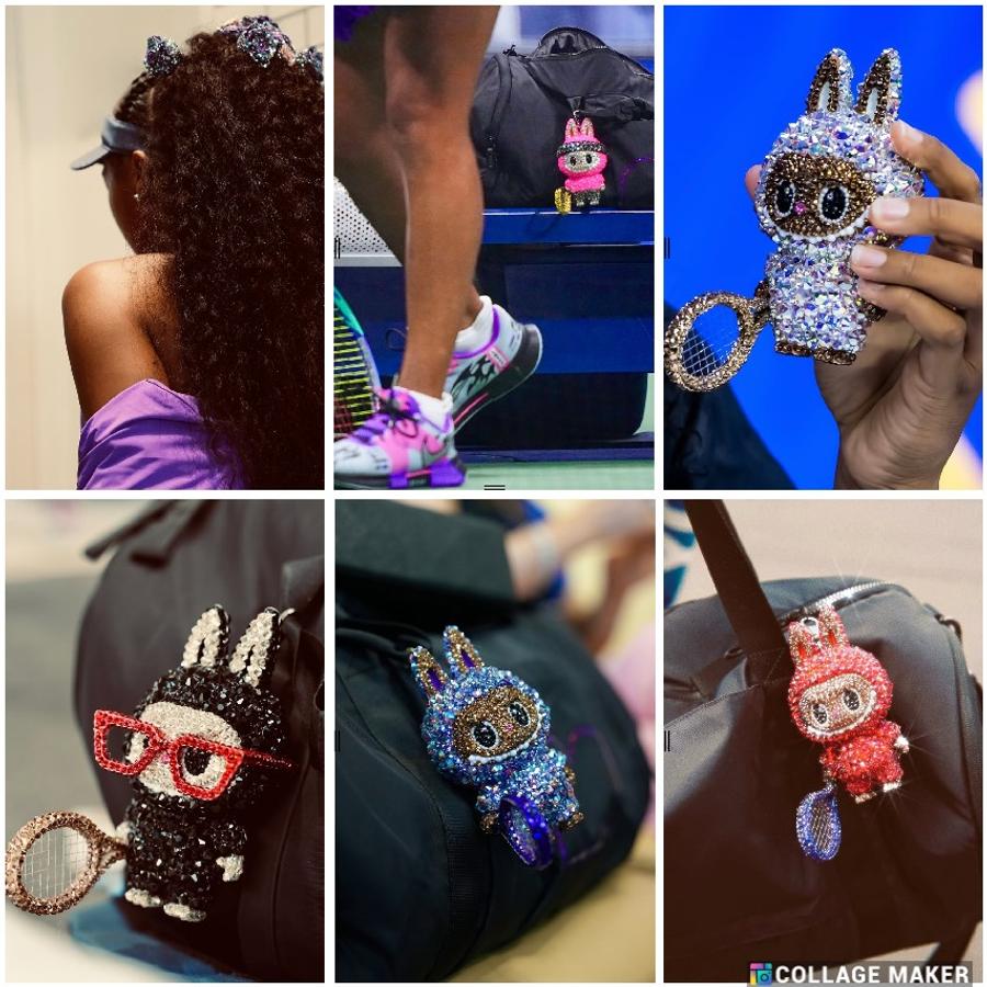Cele cinci figurine Labubu prezentate de Naomi Osaka la US Open 2025 Foto: Imago Images Naomi Osaka și întrebarea cea mai grea de după semifinala US Open: „Oh, nu, omule, nu mă face să plâng!”