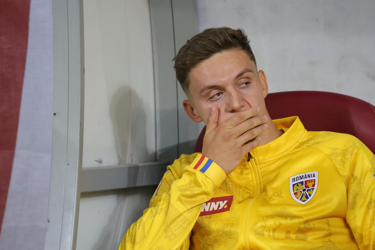 Louis Munteanu, out din primul „11”! » Ce s-a întâmplat cu 15 minute înainte de start: „Mental, e distrus de 6 luni de zile”