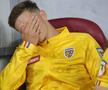 Louis Munteanu s-a accidentat la încălzire înainte de România - Canada / Foto: Ionuț Iordache GSP