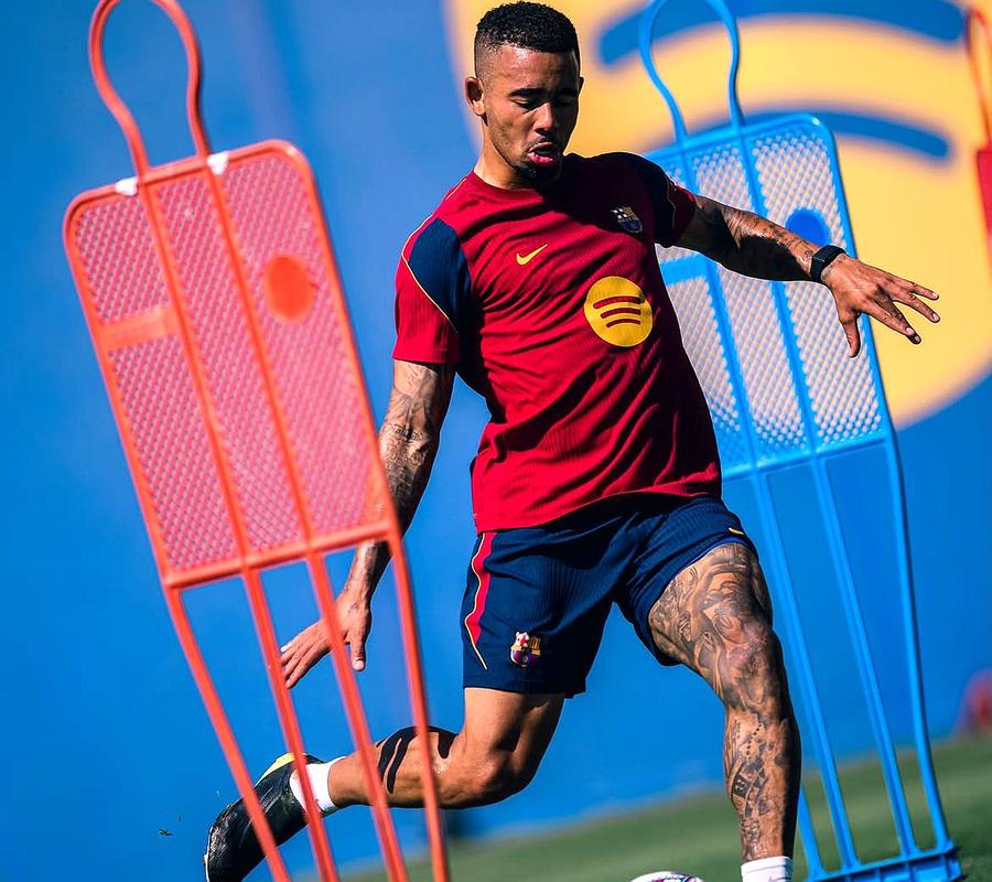 Gabriel Jesus, Barcelona/ Foto: Instagram Veste proastă pentru Barcelona! Hansi Flick: „Lamine Yamal a simțit o durere” + Ce spune despre eșecul lui Real Madrid