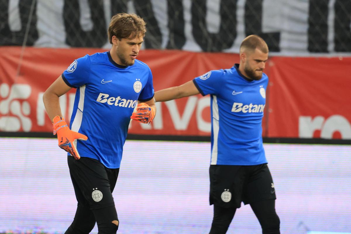Dinamo - FCSB, încălzire/ foto Ionuț Iordache (GSP)